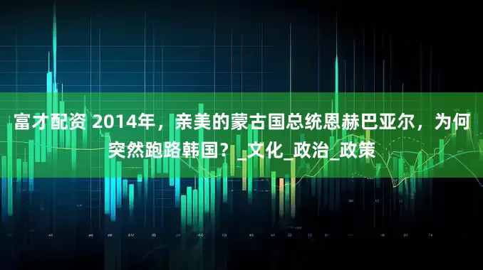 富才配资 2014年，亲美的蒙古国总统恩赫巴亚尔，为何突然跑路韩国？_文化_政治_政策